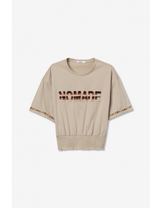 Camiseta Gianna Beige Tiffosi