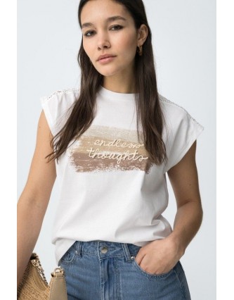 Camiseta Jellicent Blanca...