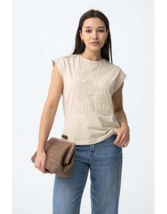 Camiseta Jellicent Beige...