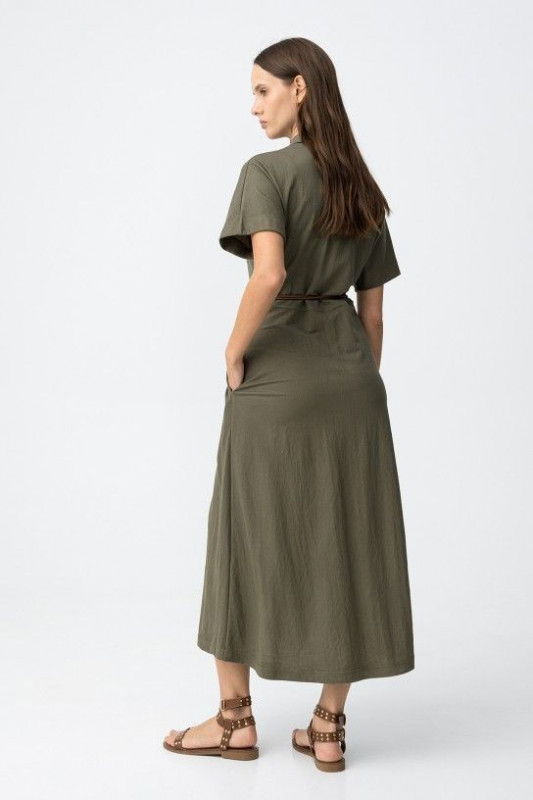 Vestido Breloom Patina Green Tiffosi 2