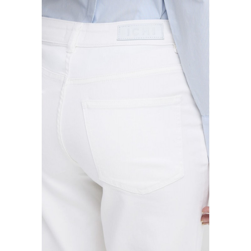 Pantalon Ziggy Raven Blanc De Blanc ICHI
