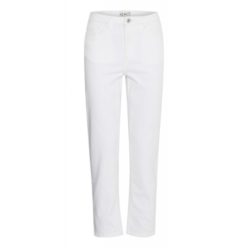Pantalon Ziggy Raven Blanc De Blanc ICHI