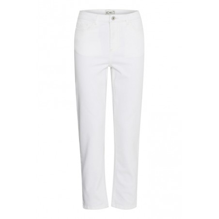 Pantalon Ziggy Raven Blanc De Blanc ICHI