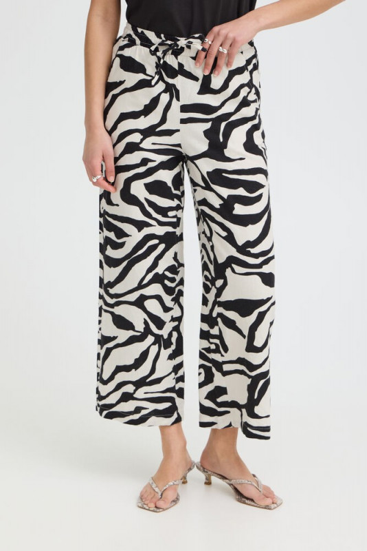 Pantalon Linno Graphic Animal ICHI 2