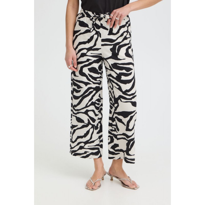 Pantalon Linno Graphic Animal ICHI