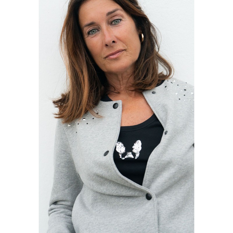 Camiseta El Sueño de Lola Heart Basic Blue – Sopotey Woman.