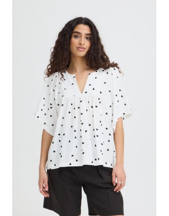 Blusa Lifana Graphic Heart...