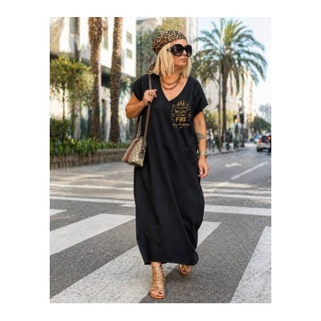 ▷ Vestido Over My Love Noc the Brand| Sopotey