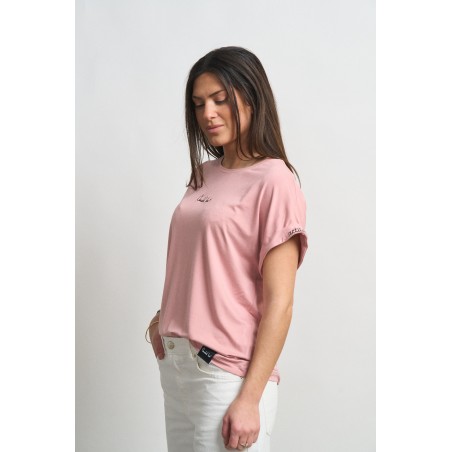 ▷ Camiseta Anabel Lee Actitud + Rosa