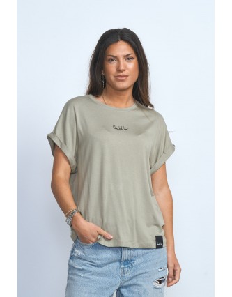 Camiseta Actitud + Verde...