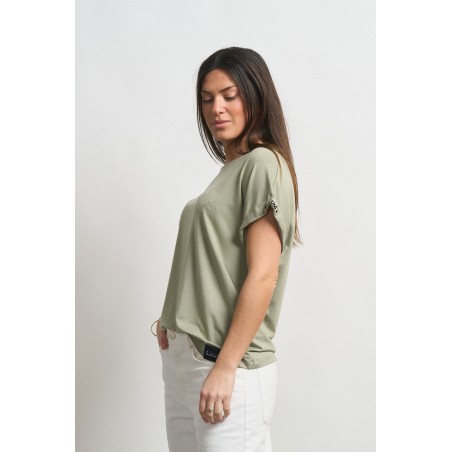 ▷ Camiseta Anabel Lee Actitud + Verde