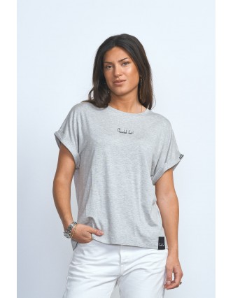 Camiseta Actitud + Gris...