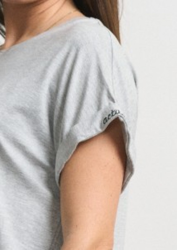 ▷ Camiseta Anabel Lee Actitud + Gris 2