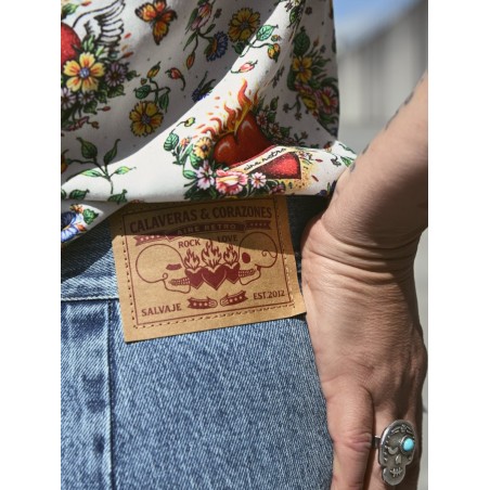 ▷ Comprar Falda Denim Equivocándome Aire Retro| Sopotey Woman.