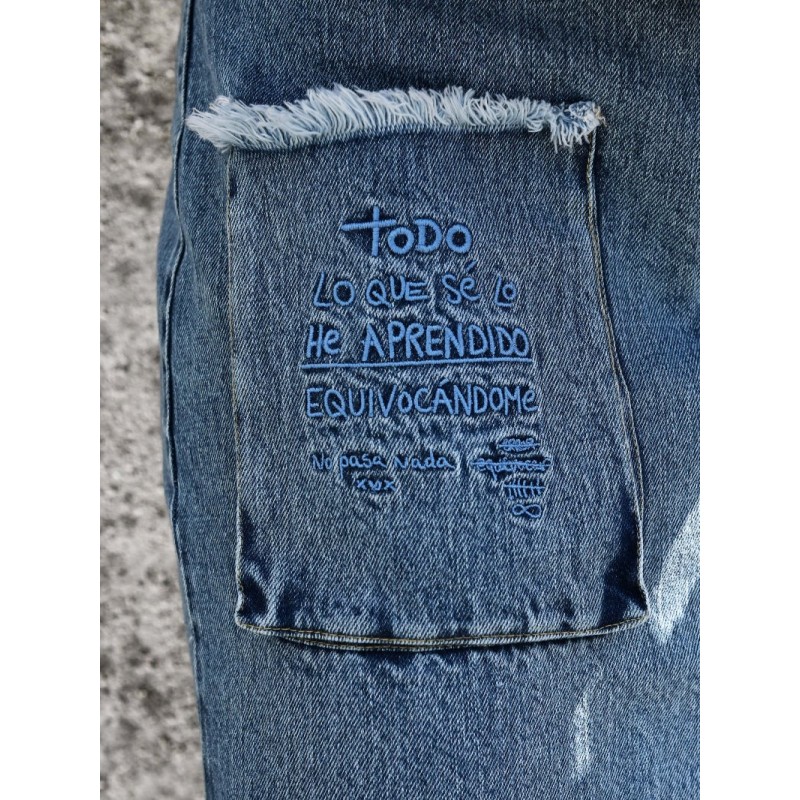 ▷ Comprar Falda Denim Equivocándome Aire Retro| Sopotey Woman.