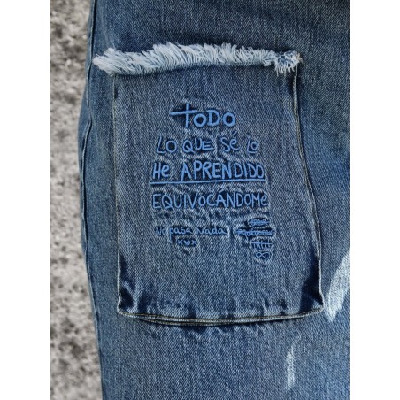 ▷ Comprar Falda Denim Equivocándome Aire Retro| Sopotey Woman.