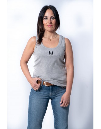 Camiseta Lola Basic Grey /...