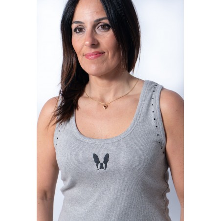 Camiseta El Sueño de Lola Lola Basic Grey / Black – Sopotey Woman.
