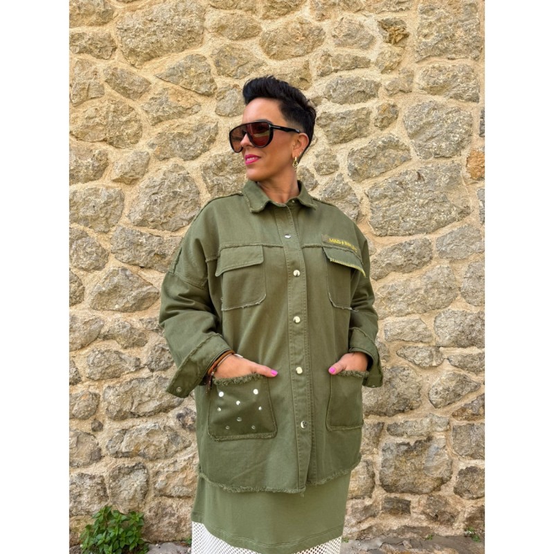 ▷ Cazadora Dual Verde Mad Influence| Sopotey