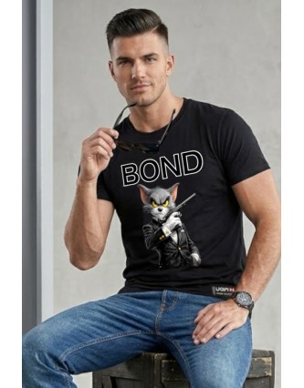 Camiseta Chico LASAL JB Negro