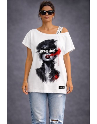 Camiseta LASAL 404 Blanco