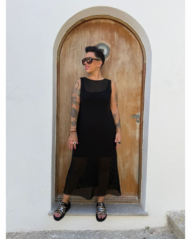 ▷ Vestido Red Negro Mad Influence| Sopotey 2