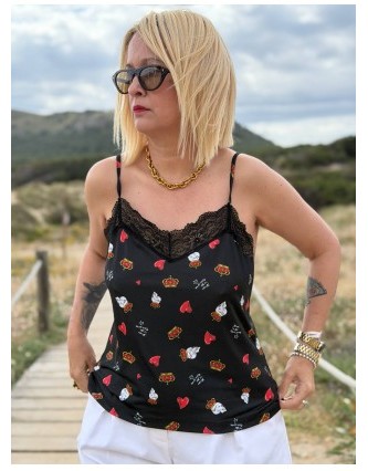Camiseta Lencera Capri Noc...