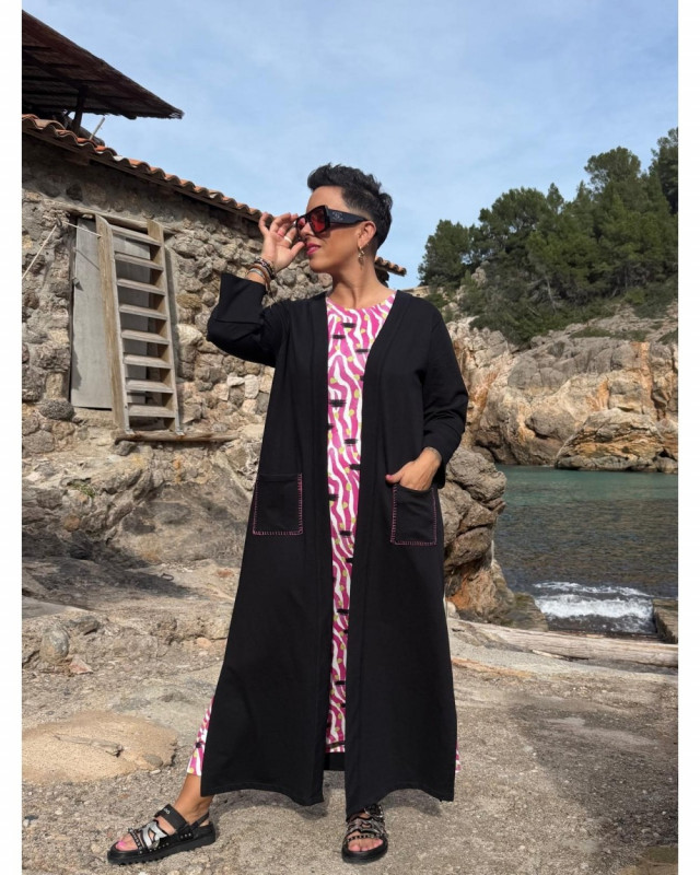 ▷ Kimono Sunset Negro Mad Influence| Sopotey 2