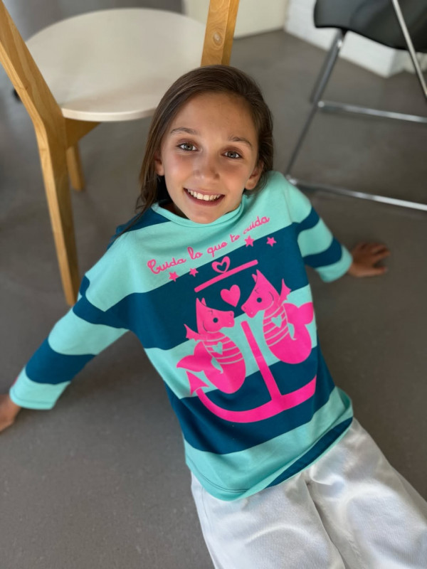 Sudadera Niña Salitre de Anabel Lee 2