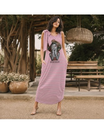 Vestido Rayas Bloom Be...