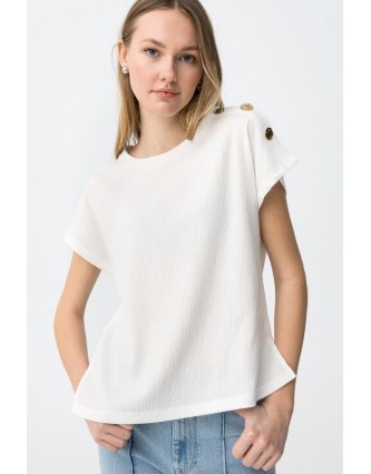 Camiseta Butterfree Blanca...