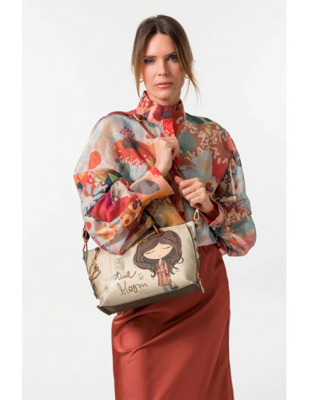 Bolso de Asa Corta y Bandolera TULIP Anekke