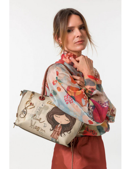 Bolso de Asa Corta y Bandolera TULIP Anekke