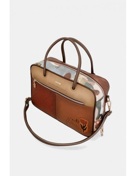 Bolso de Asa Corta y Bandolera Cuadrado TULIP Anekke