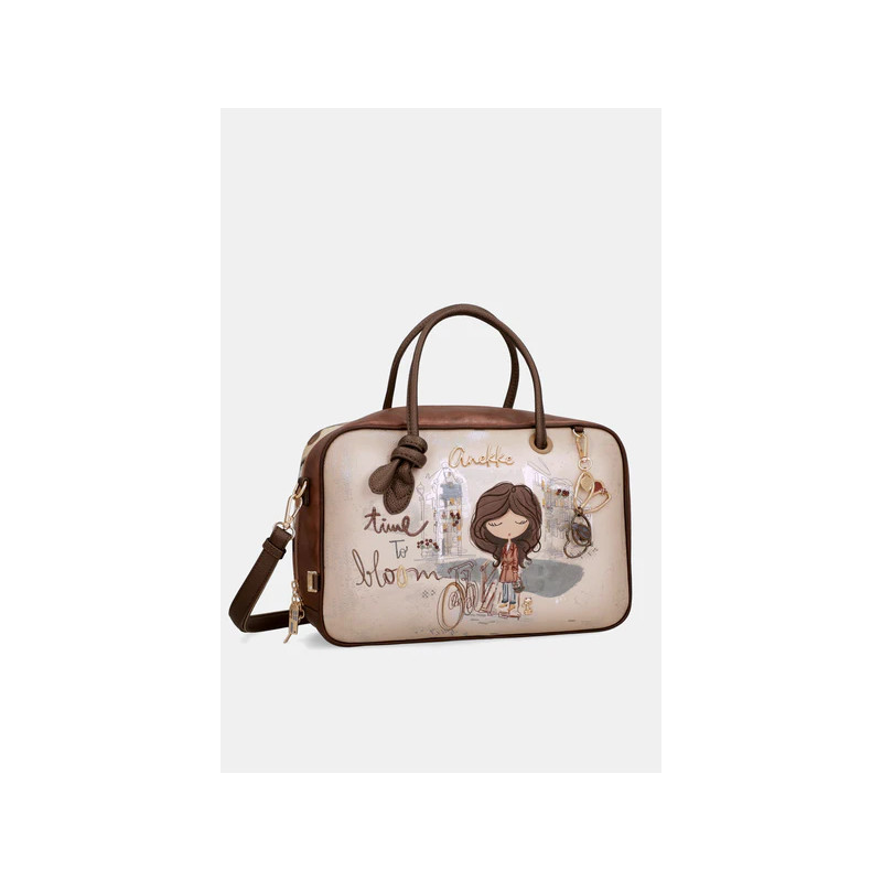 Bolso de Asa Corta y Bandolera Cuadrado TULIP Anekke