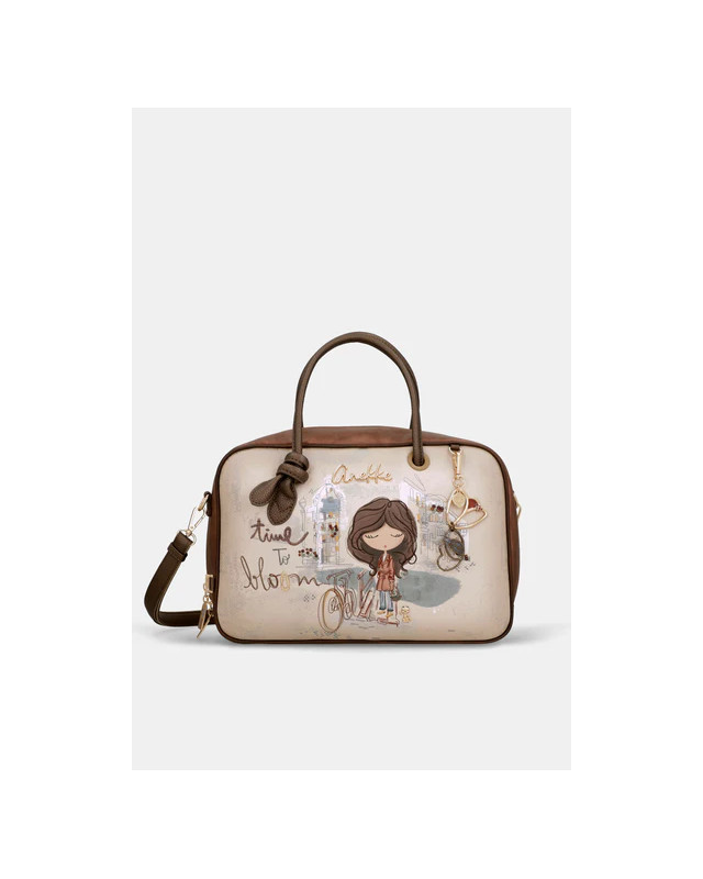 Bolso de Asa Corta y Bandolera Cuadrado TULIP Anekke