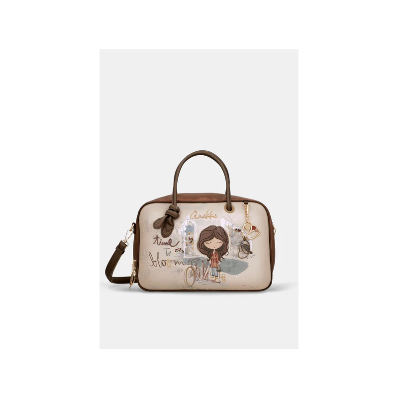 Bolso de Asa Corta y Bandolera Cuadrado TULIP Anekke
