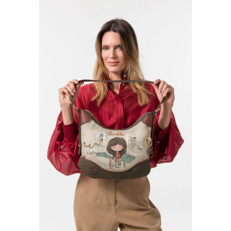 Bolso de Hombro Ovalado TULIP Anekke