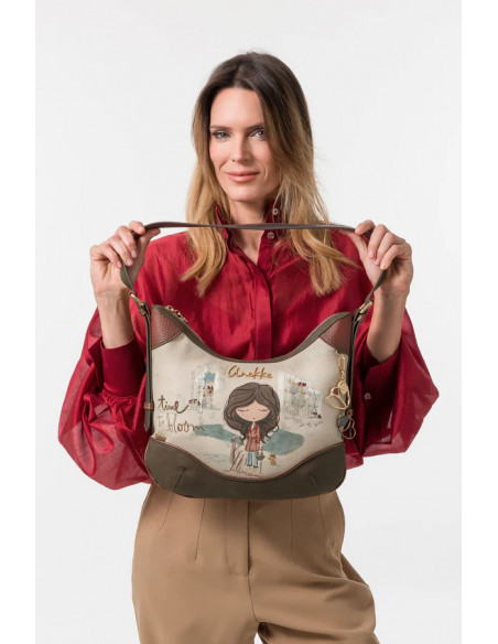 Bolso de Hombro Ovalado TULIP Anekke