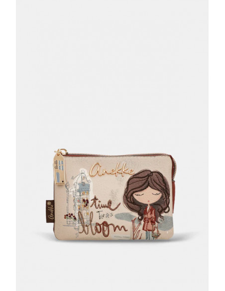 Monedero 3 Compartimentos TULIP Anekke