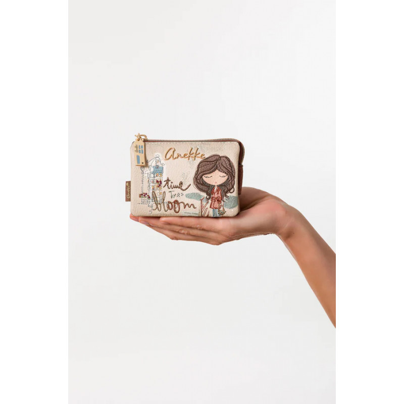 Monedero 3 Compartimentos TULIP Anekke