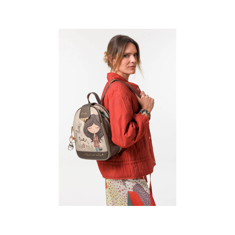 Mochila Triple Compartimento TULIP Anekke