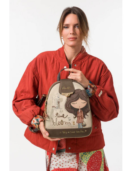 Mochila Triple Compartimento TULIP Anekke