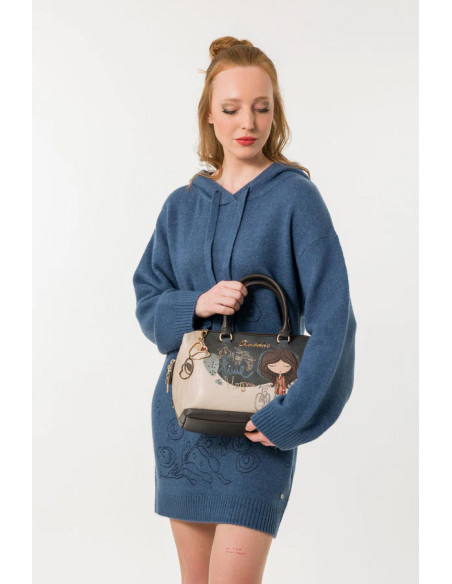 Bolso de Asa Corta y Bandolera TULIP Anekke