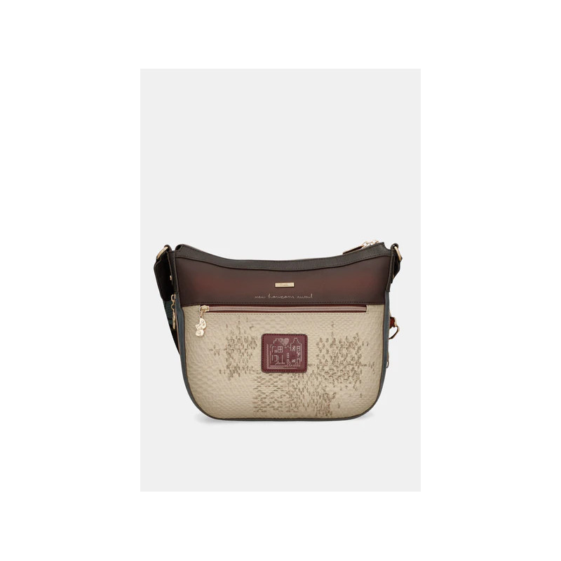 Bandolera Grande TULIP Azul Anekke