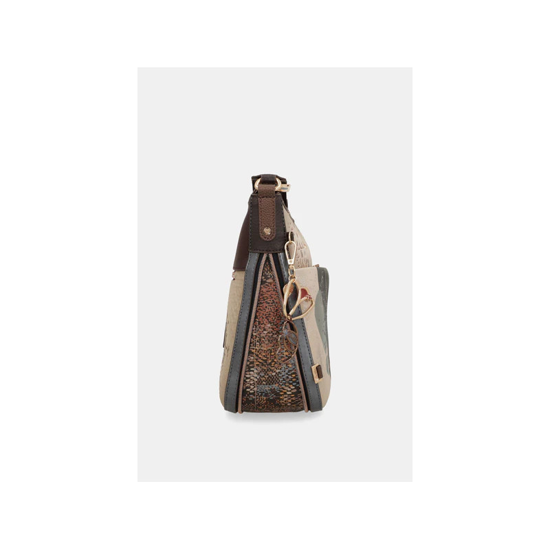 Bandolera Grande TULIP Azul Anekke