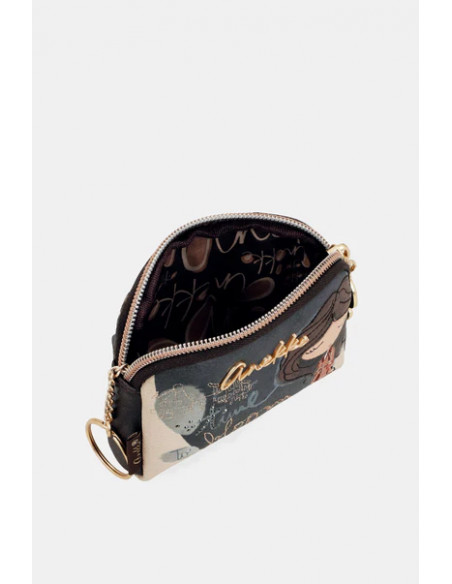 Monedero Pequeño TULIP Azul Anekke