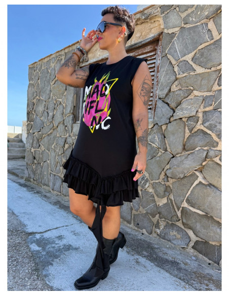 ▷ Vestido Pitaya Mad Influence| Sopotey