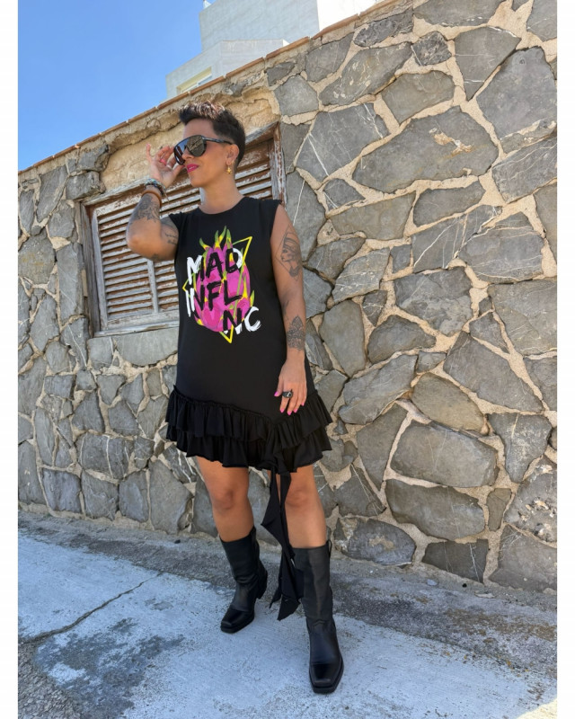 ▷ Vestido Pitaya Mad Influence| Sopotey