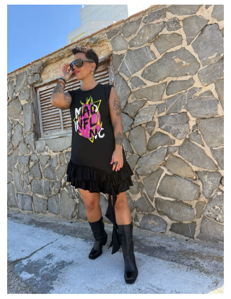 ▷ Vestido Pitaya Mad Influence| Sopotey